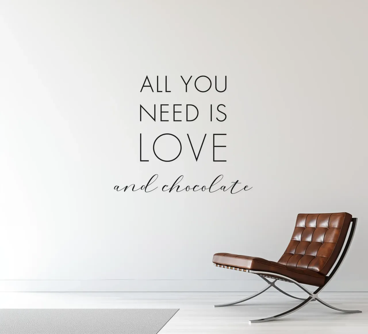 All you need is love and chocolate photo wallpaper by NouveauPrints