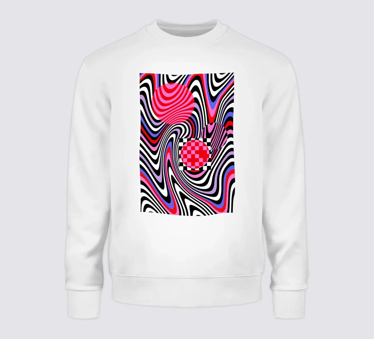 Optical Waves felpa da La Come Di