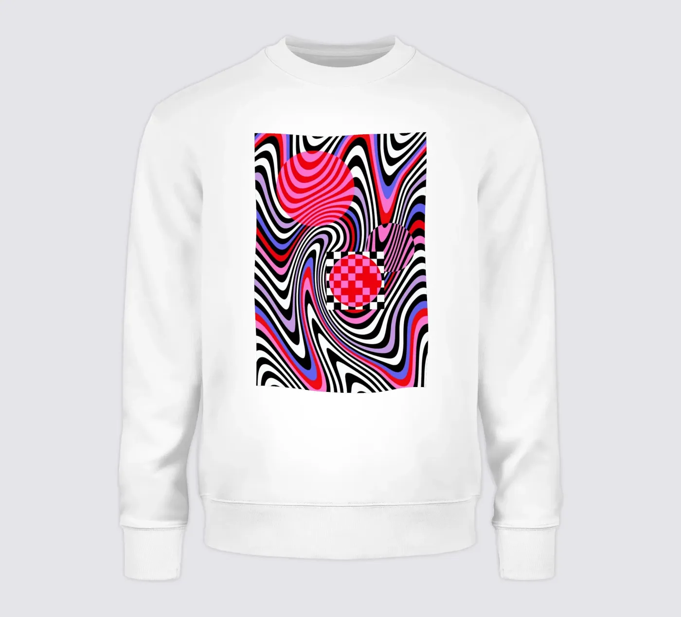 Optical Waves felpa da La Come Di