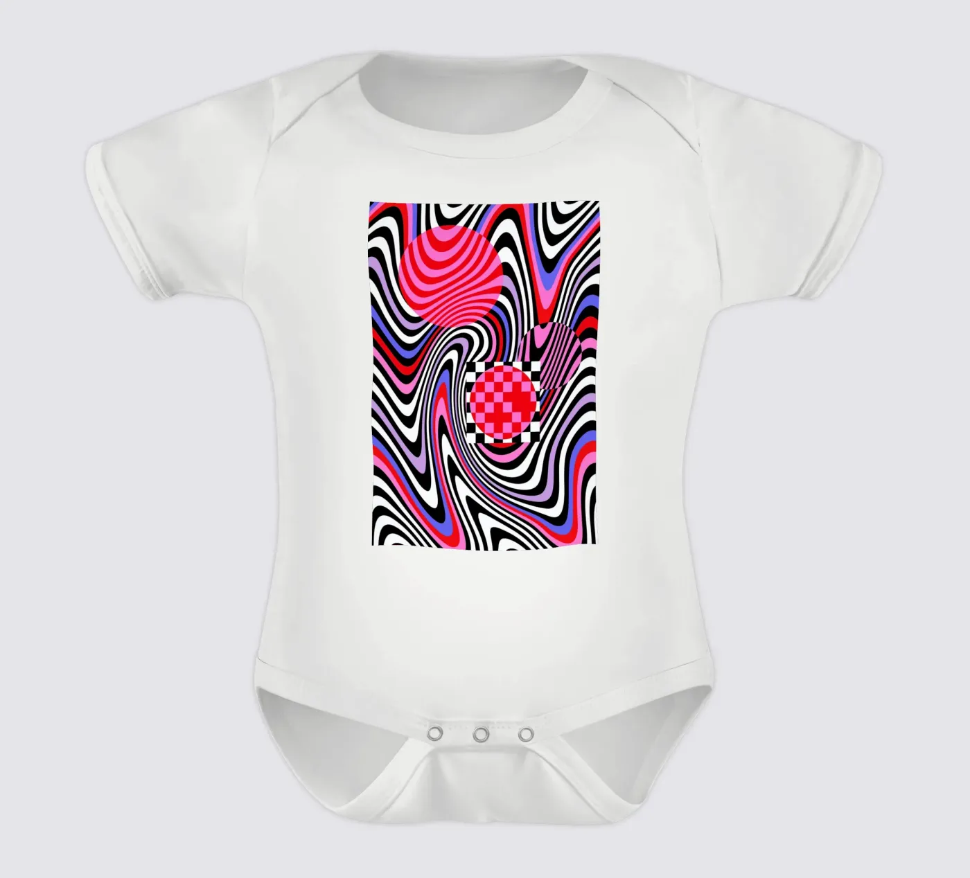 Optical Waves body bébé de La Come Di