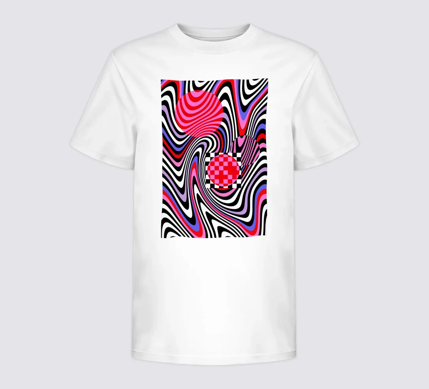 Optical Waves t-shirt bambini da La Come Di