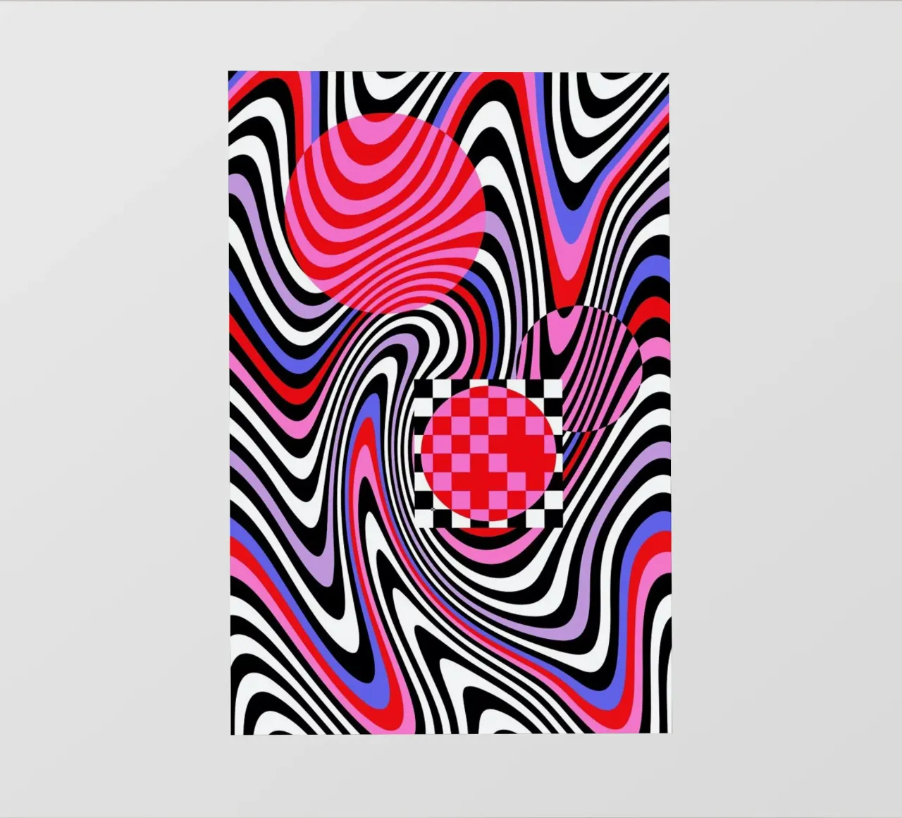 Optical Waves pellicola backlit da La Come Di