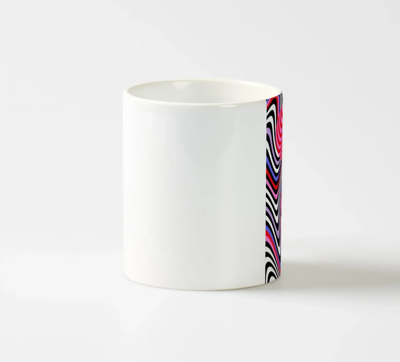 Optical Waves tazza in ceramica da La Come Di
