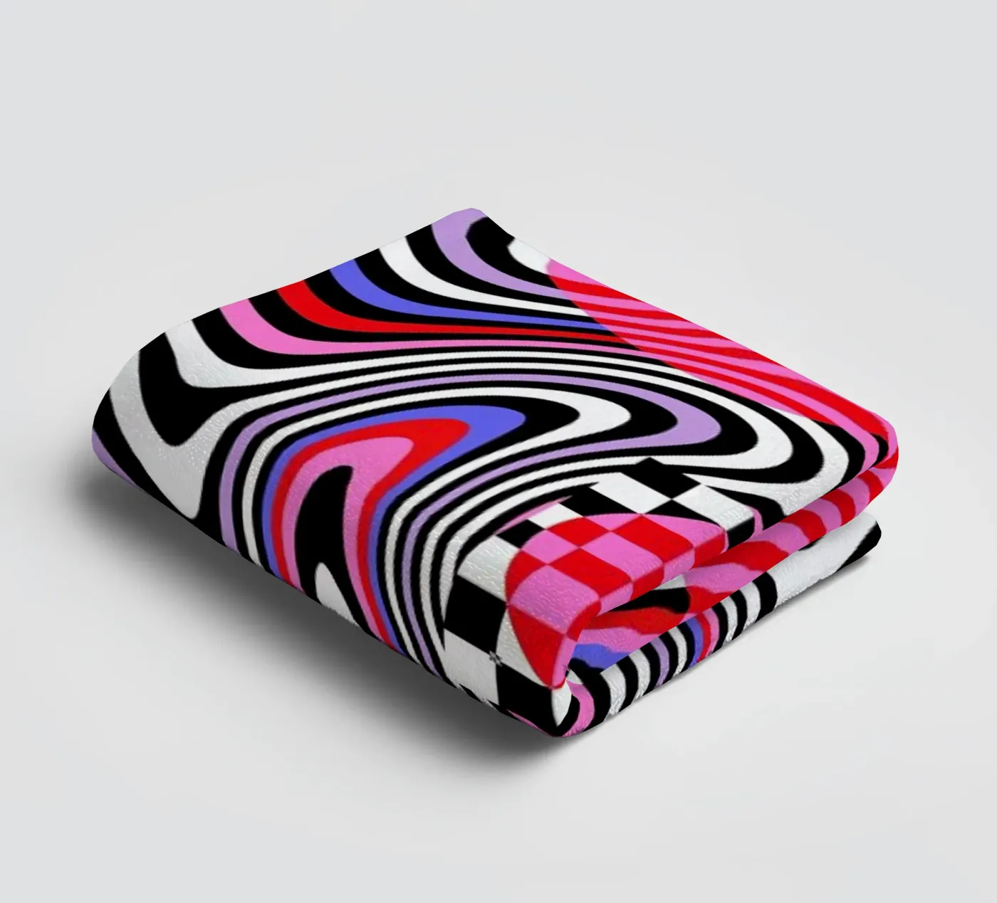 Optical Waves Handtuch von La Come Di