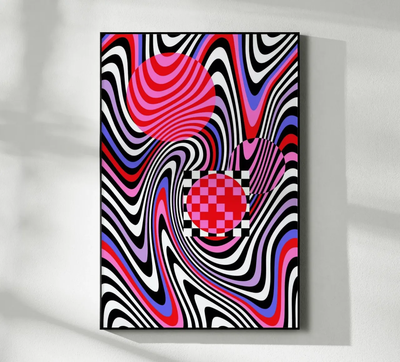 Optical Waves plexiglass da La Come Di