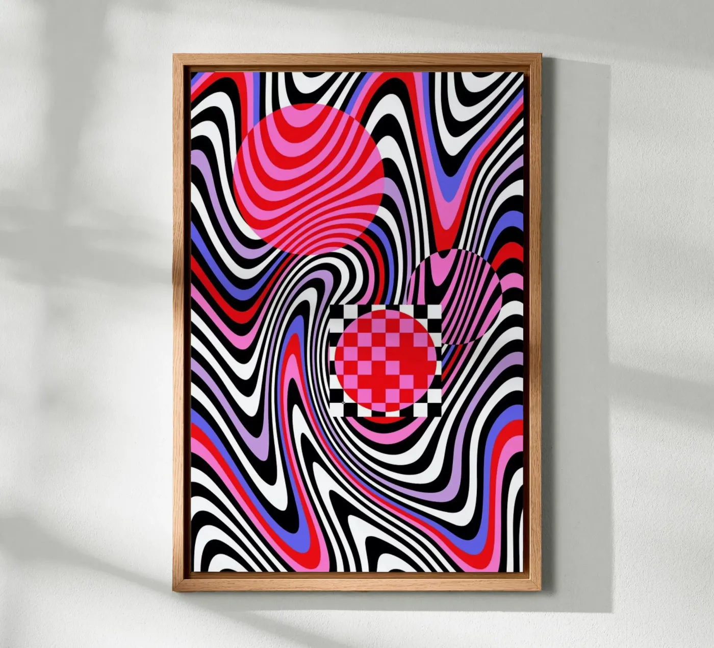 Optical Waves forex plate by La Come Di