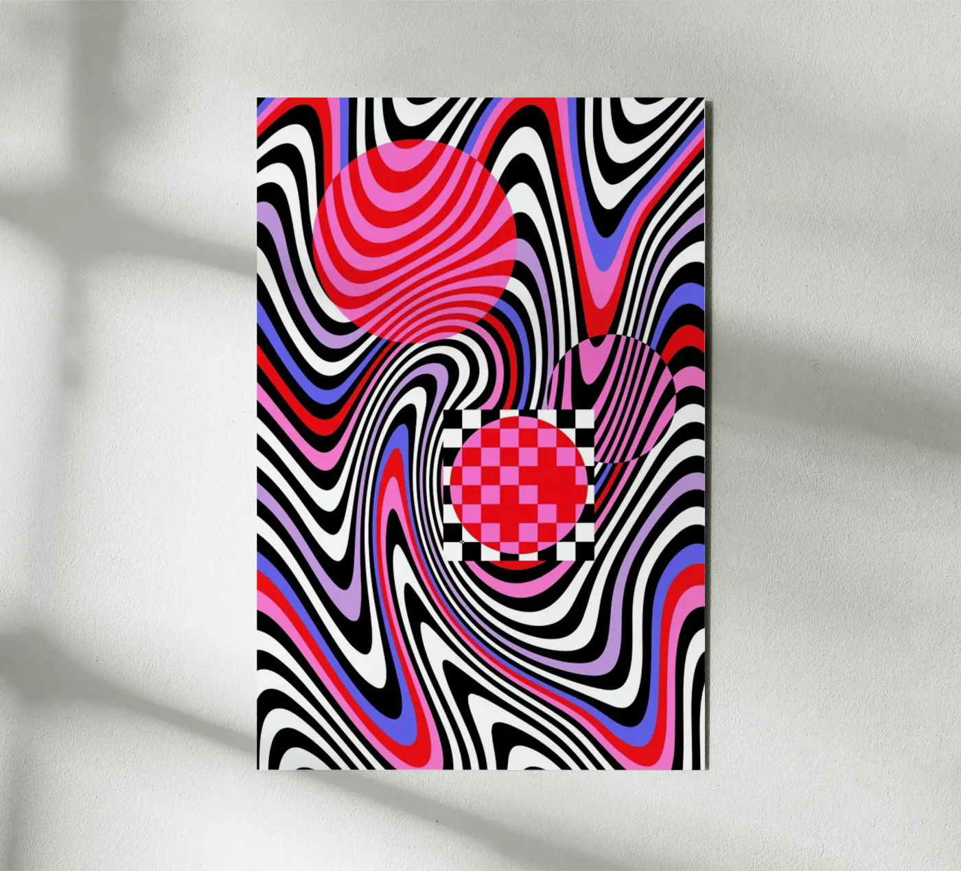 Optical Waves forex plate by La Come Di