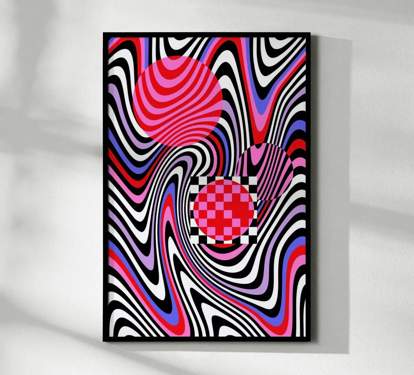 Optical Waves poster van La Come Di