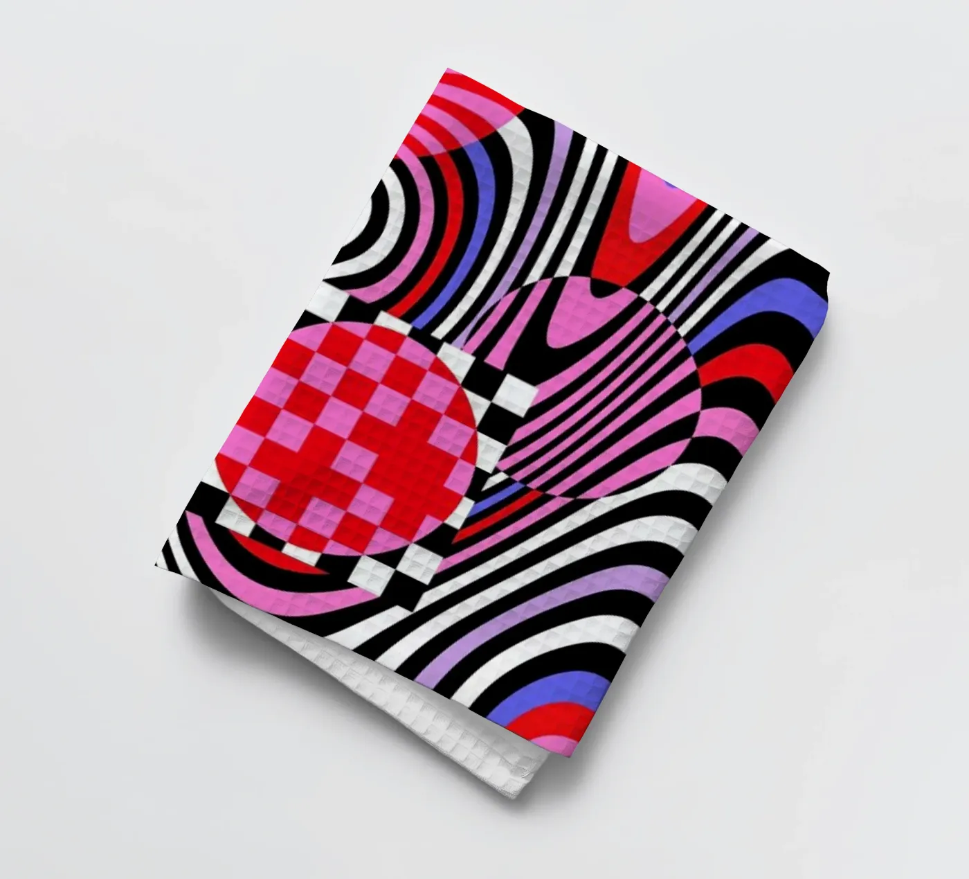 Optical Waves torchon de La Come Di