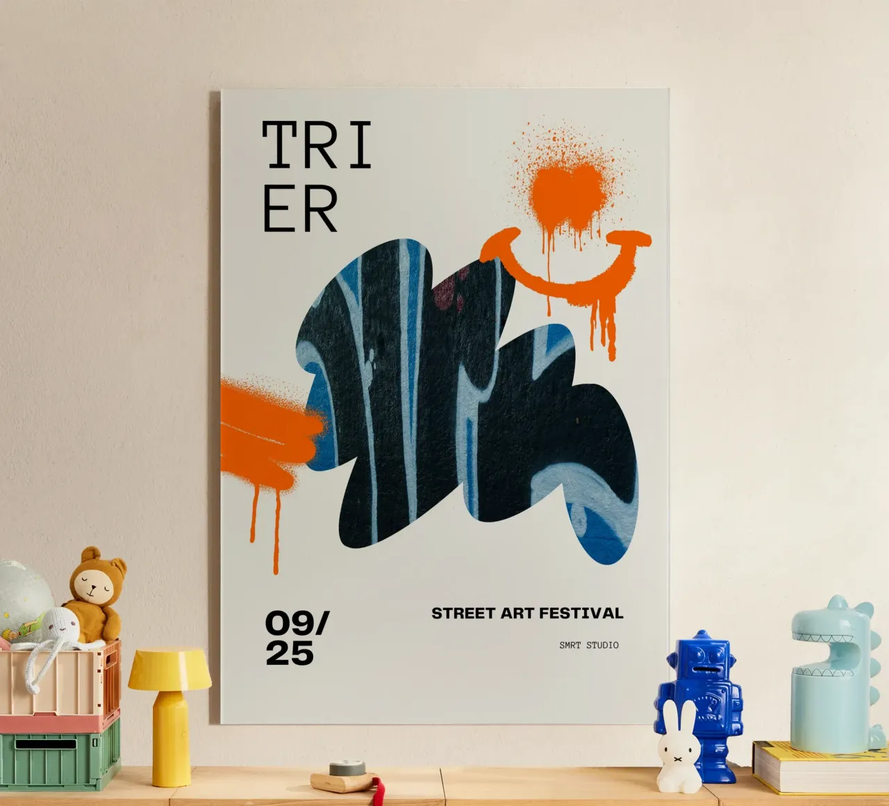 TRIER 25 plexiglass da SMRT STUDIO