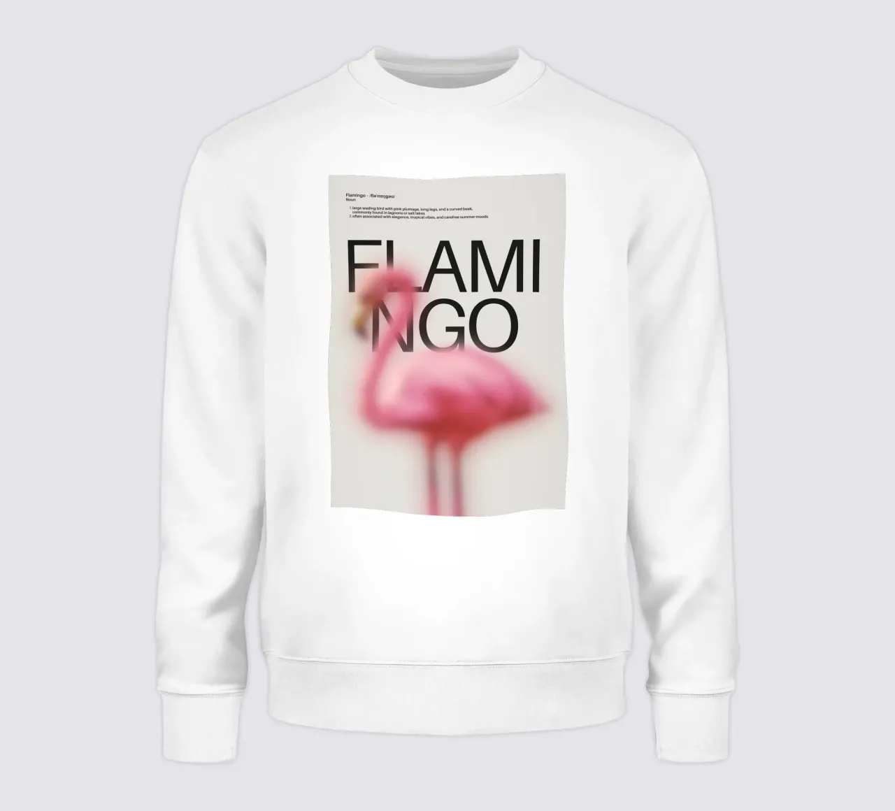 FLAMINGO felpa da Einfach Uebel