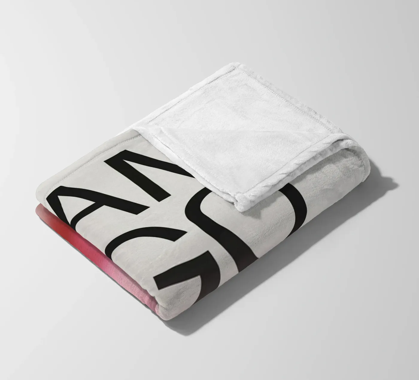 FLAMINGO fleecedeken van SMRT STUDIO