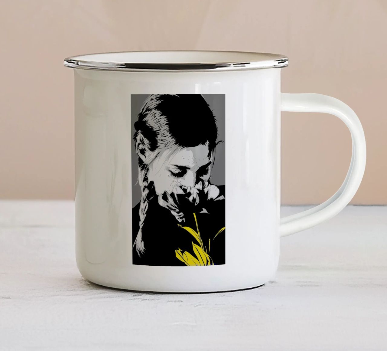CV 03 tazza in smalto da Cranio Dsgn