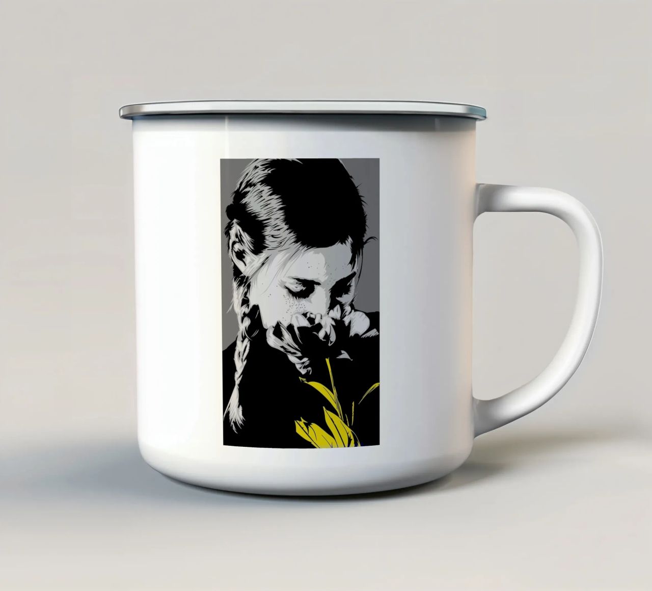 CV 03 tazza in smalto da Cranio Dsgn