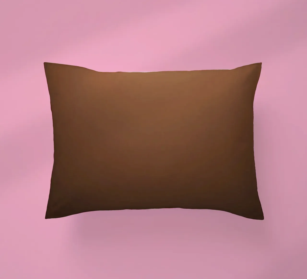 Abstract bruin behangontwerp kussen van DesignDoodle
