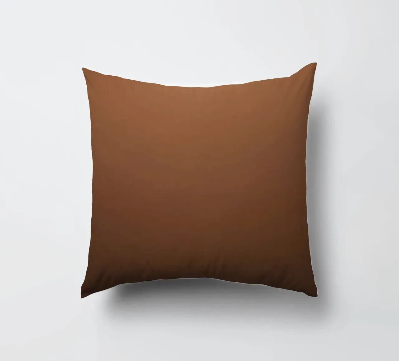 Abstract bruin behangontwerp kussen van DesignDoodle