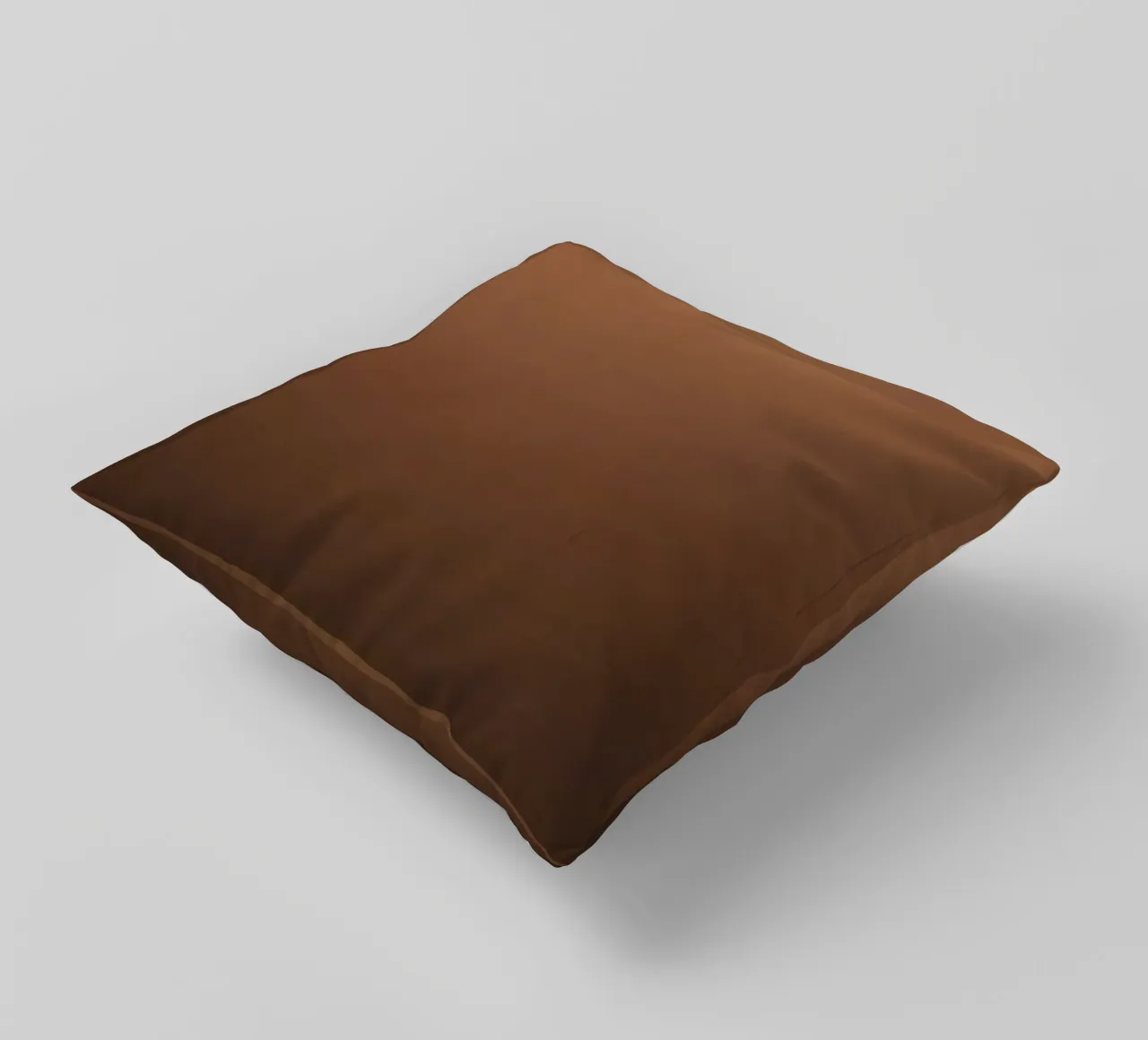 Abstract bruin behangontwerp kussen van DesignDoodle