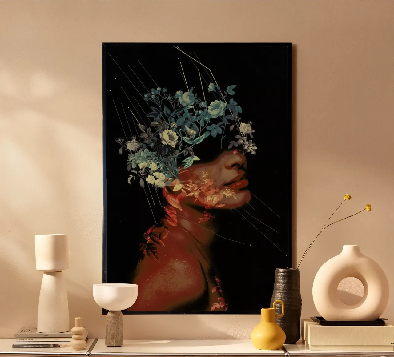 Limbo poster con telaio in alluminio da Frank Moth