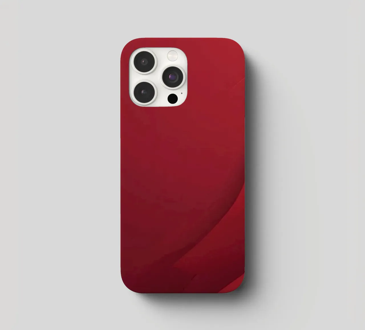 Abstract red background design with flowing shapes iphone case by DesignDoodle