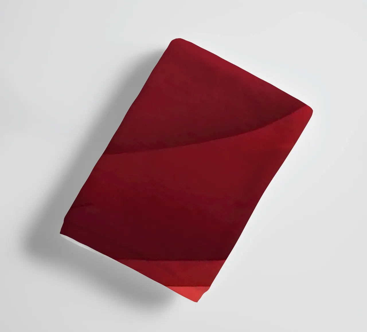 Abstract red background design with flowing shapes towel by DesignDoodle