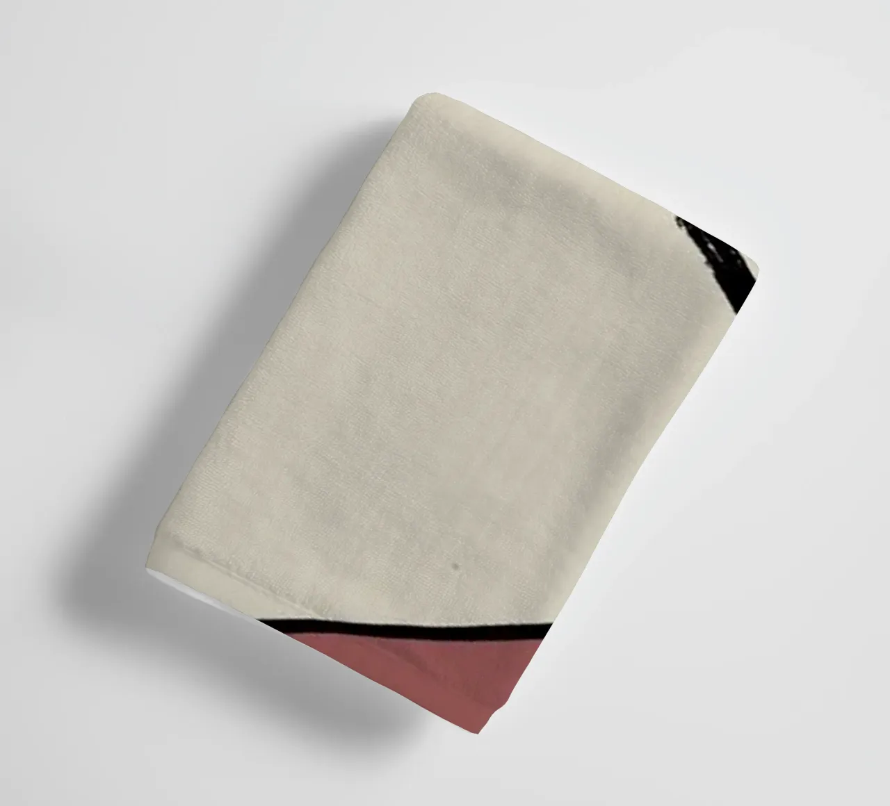 Minimal graceful line art abstract 04 asciugamano da bagno da Little Dean