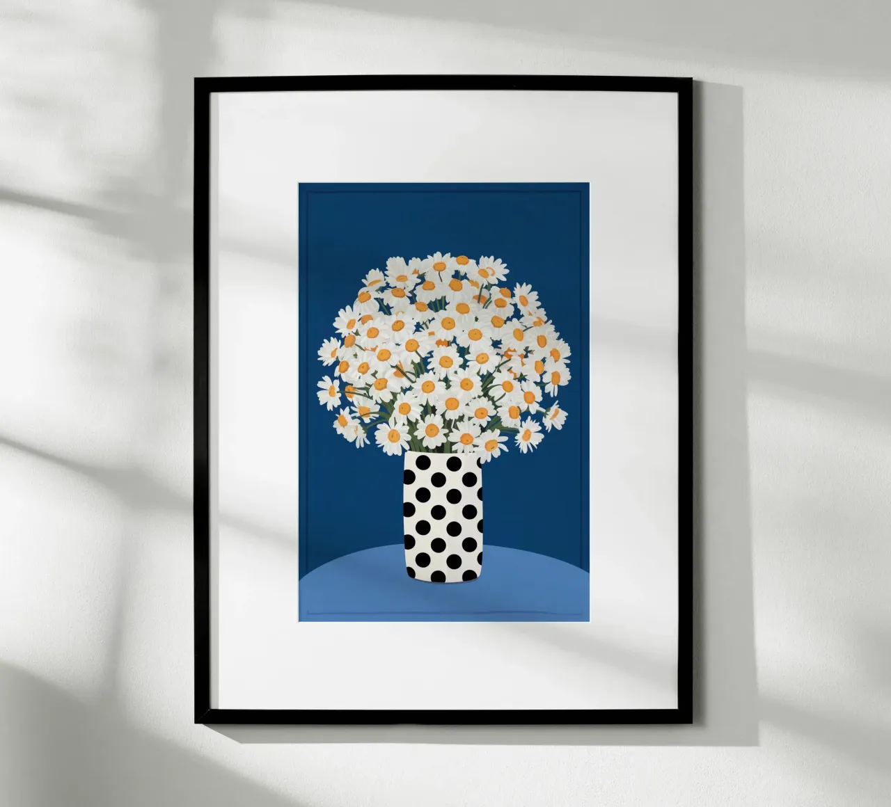 Fiore blu poster da Dale Edward YoungJr