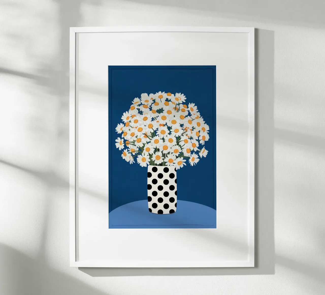 Fiore blu poster da Dale Edward YoungJr