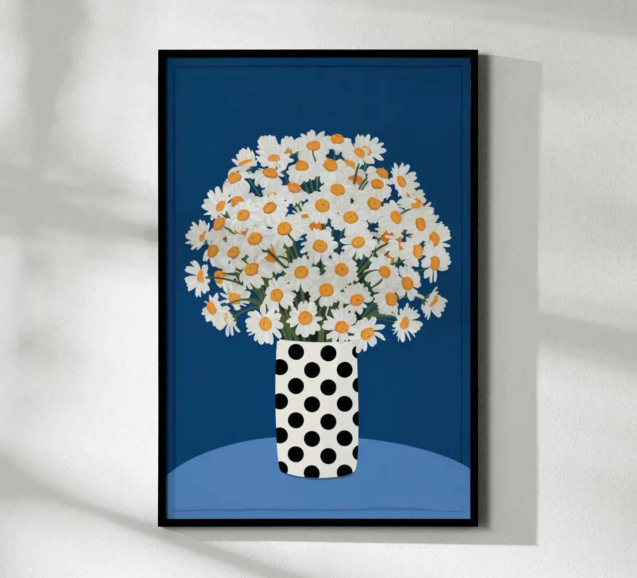 Fiore blu poster da Dale Edward YoungJr