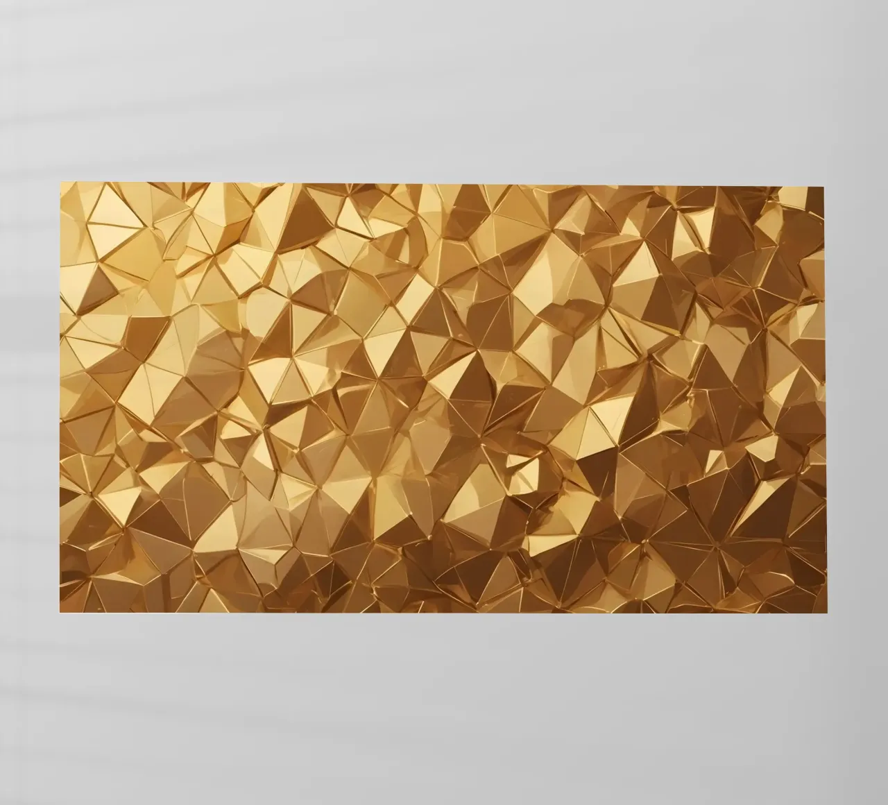 Sfondo con forme geometriche astratte dorate pellicola backlit da DesignDoodle