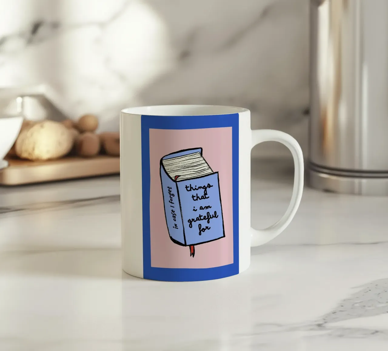 Things I am Grateful for tazza in ceramica da thesoulhugclub