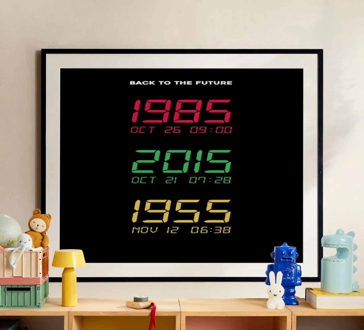 Back to the Future carta hahnemühle da Rafa Gomes