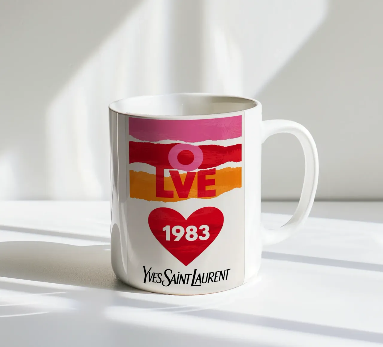 amore 1983 tazza in ceramica da Charles A Boudreau
