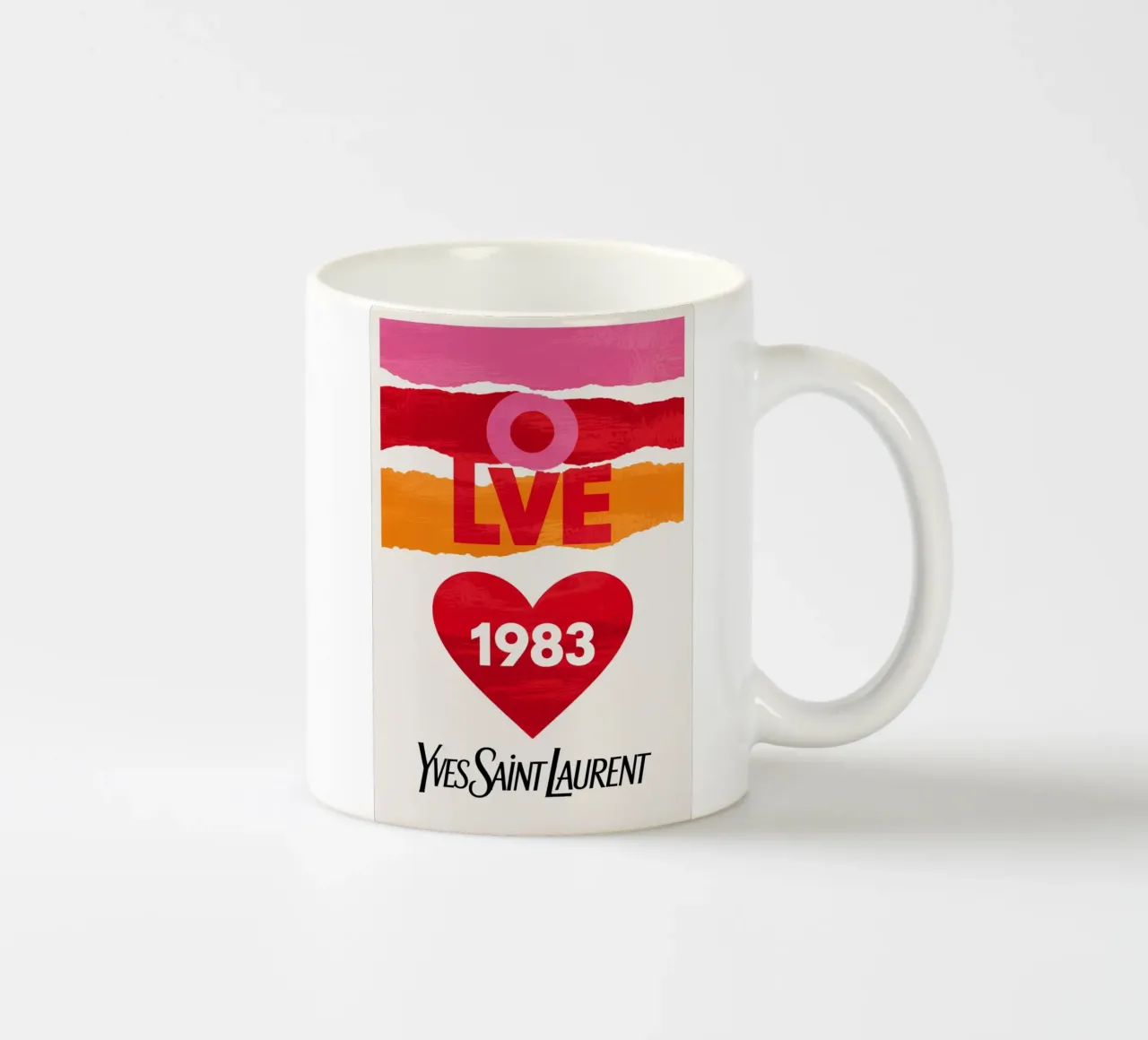 amore 1983 tazza in ceramica da Charles A Boudreau