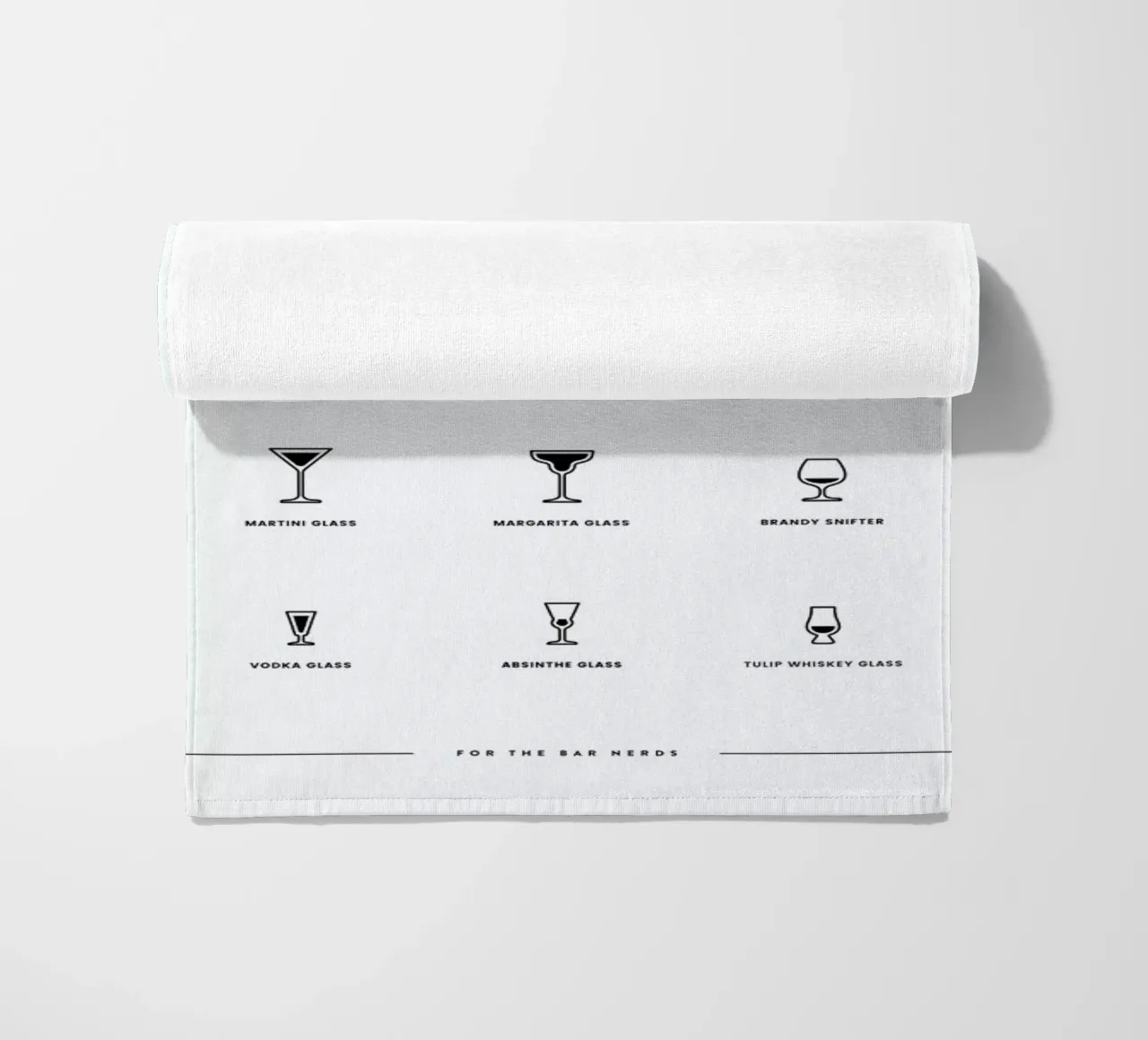 Serving Glass Chart II telo mare da daylight design studio