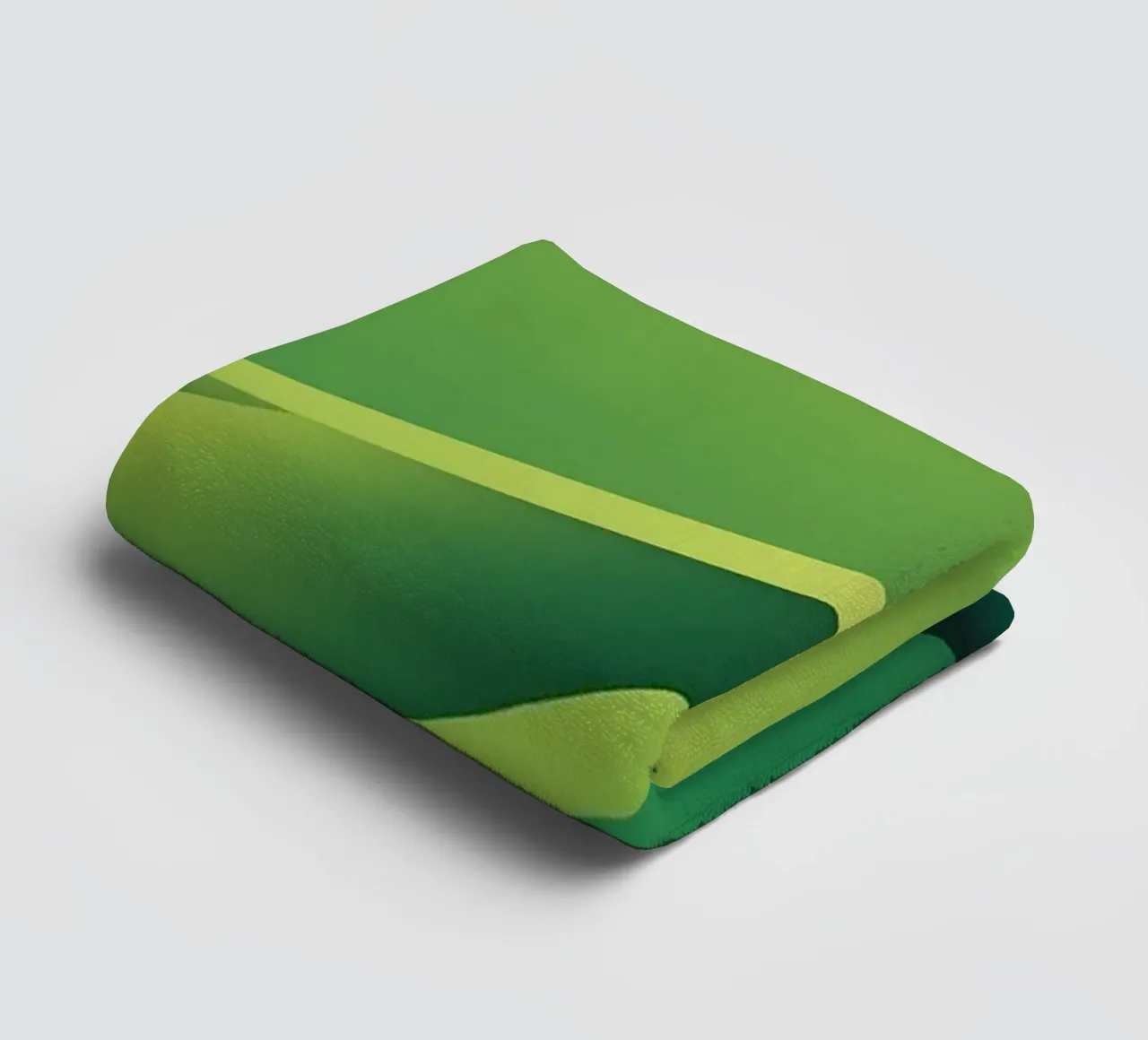 Diseño abstracto de olas verdes adecuado para papel pintado toalla de baño de DesignDoodle