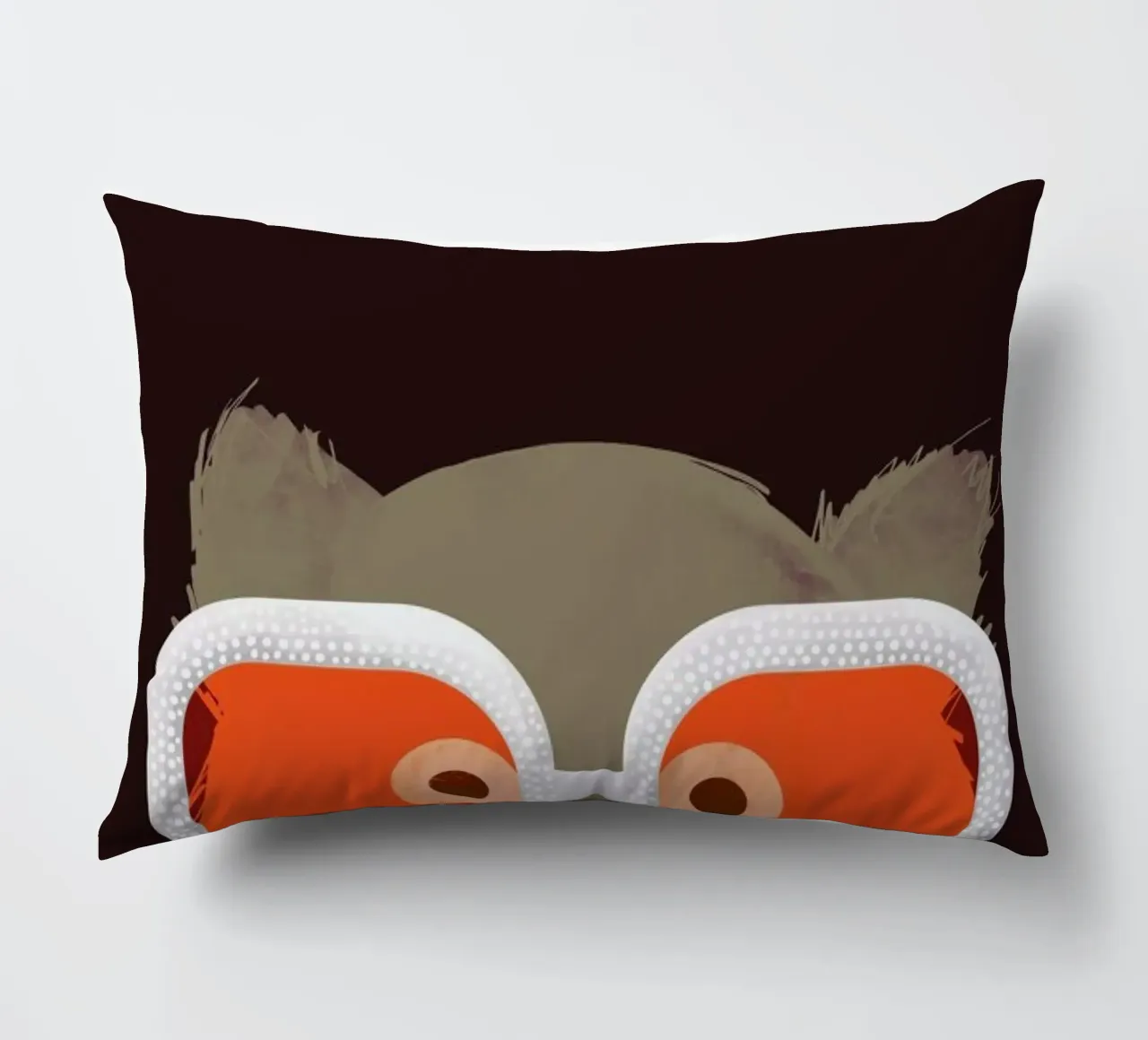 Cat Elton decorative cushion by Doozal