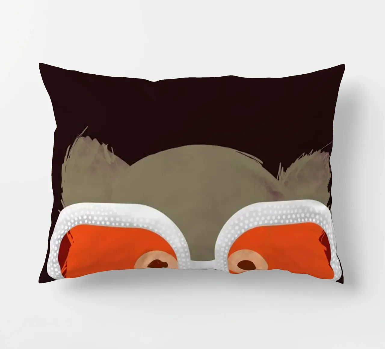 Cat Elton decorative cushion by Doozal