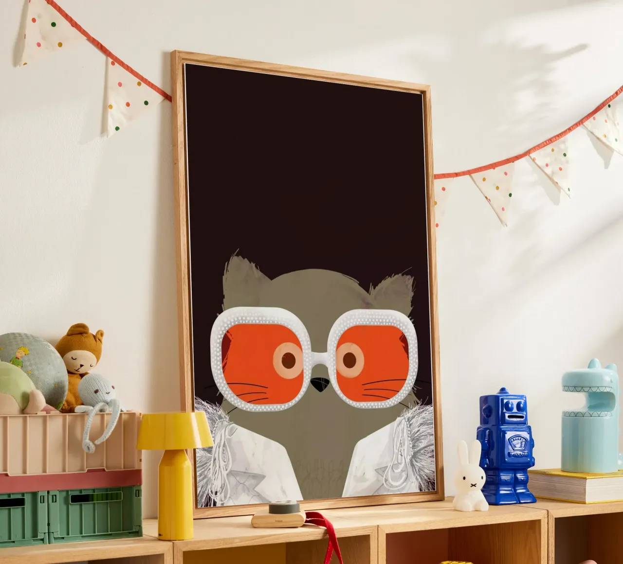 Cat Elton plexiglass da Doozal