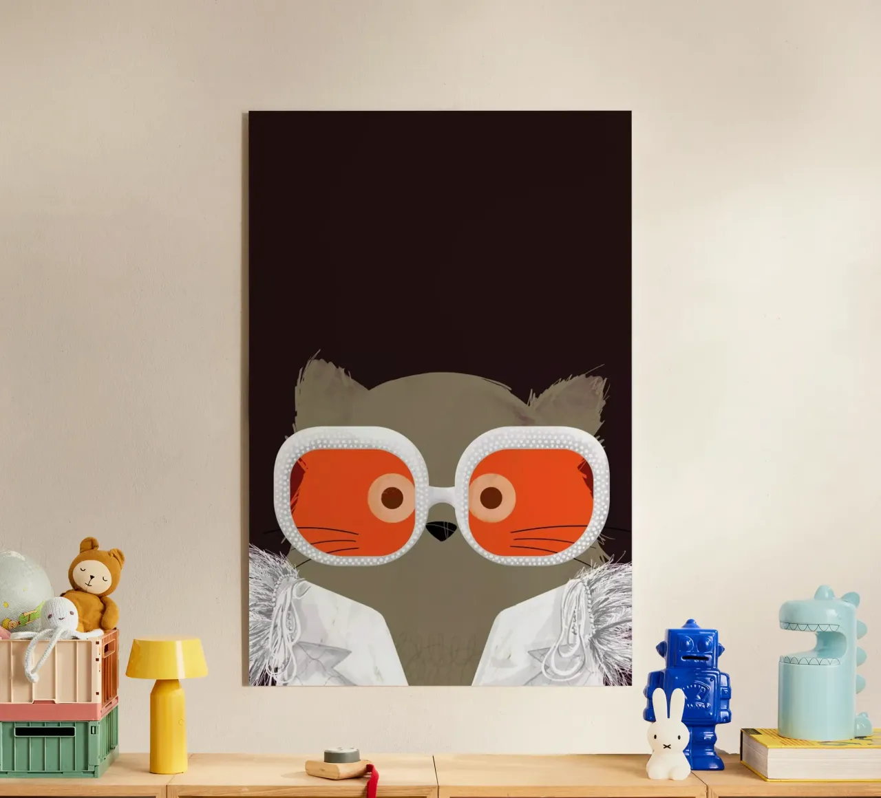 Cat Elton plexiglass da Doozal