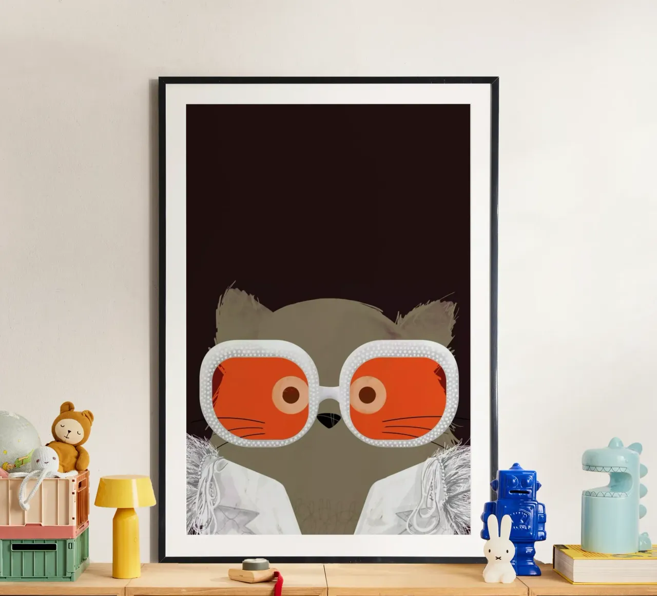 Cat Elton poster by Doozal