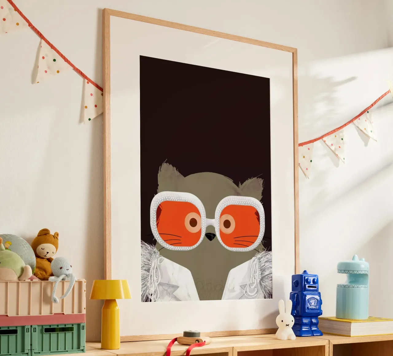 Cat Elton poster by Doozal