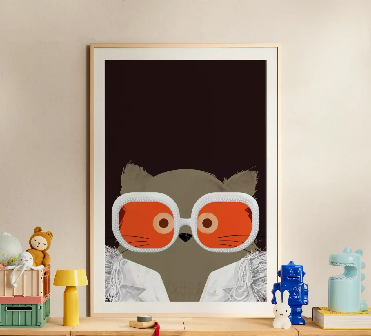 Cat Elton poster by Doozal