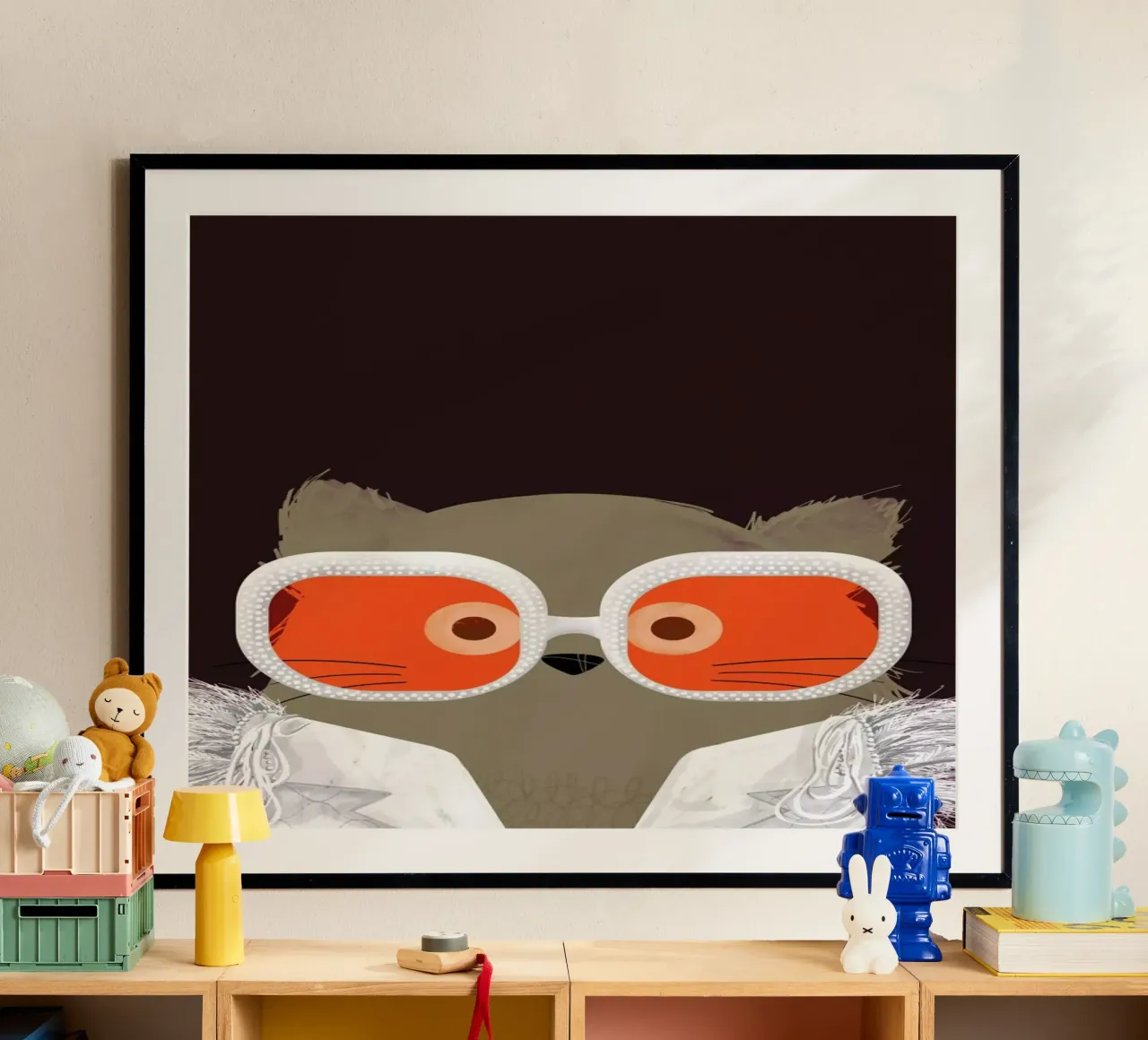 Cat Elton poster by Doozal