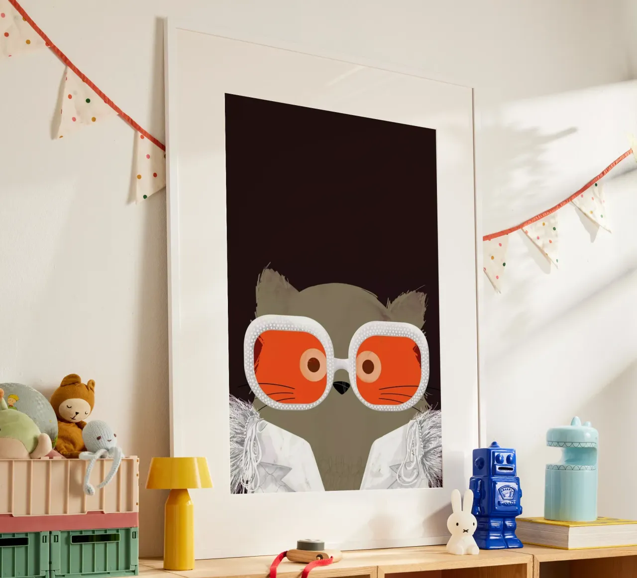 Cat Elton poster by Doozal