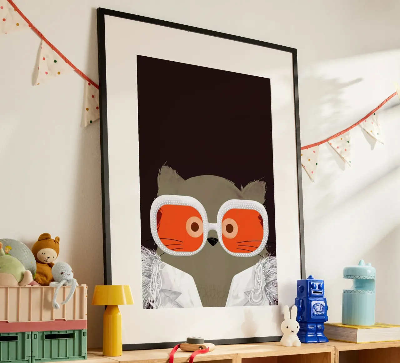 Cat Elton poster by Doozal