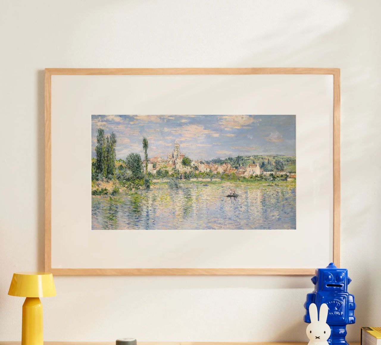 Vétheuil im Sommer (1880) von Claude Monet, Poster von Monet Art Prints