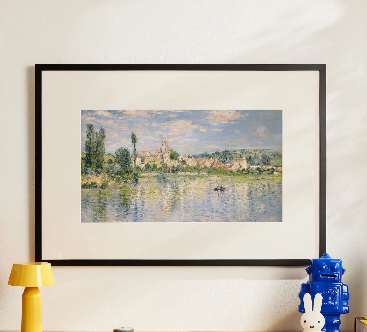 Vétheuil im Sommer (1880) von Claude Monet, Poster von Monet Art Prints