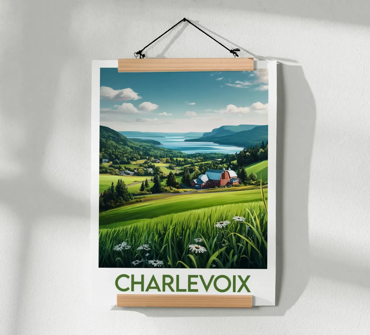 Poster Charlevoix poster da Frame the World