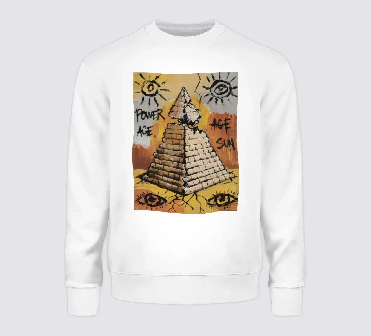 Pirámide Poder Místico sudadera de Muse Fragments
