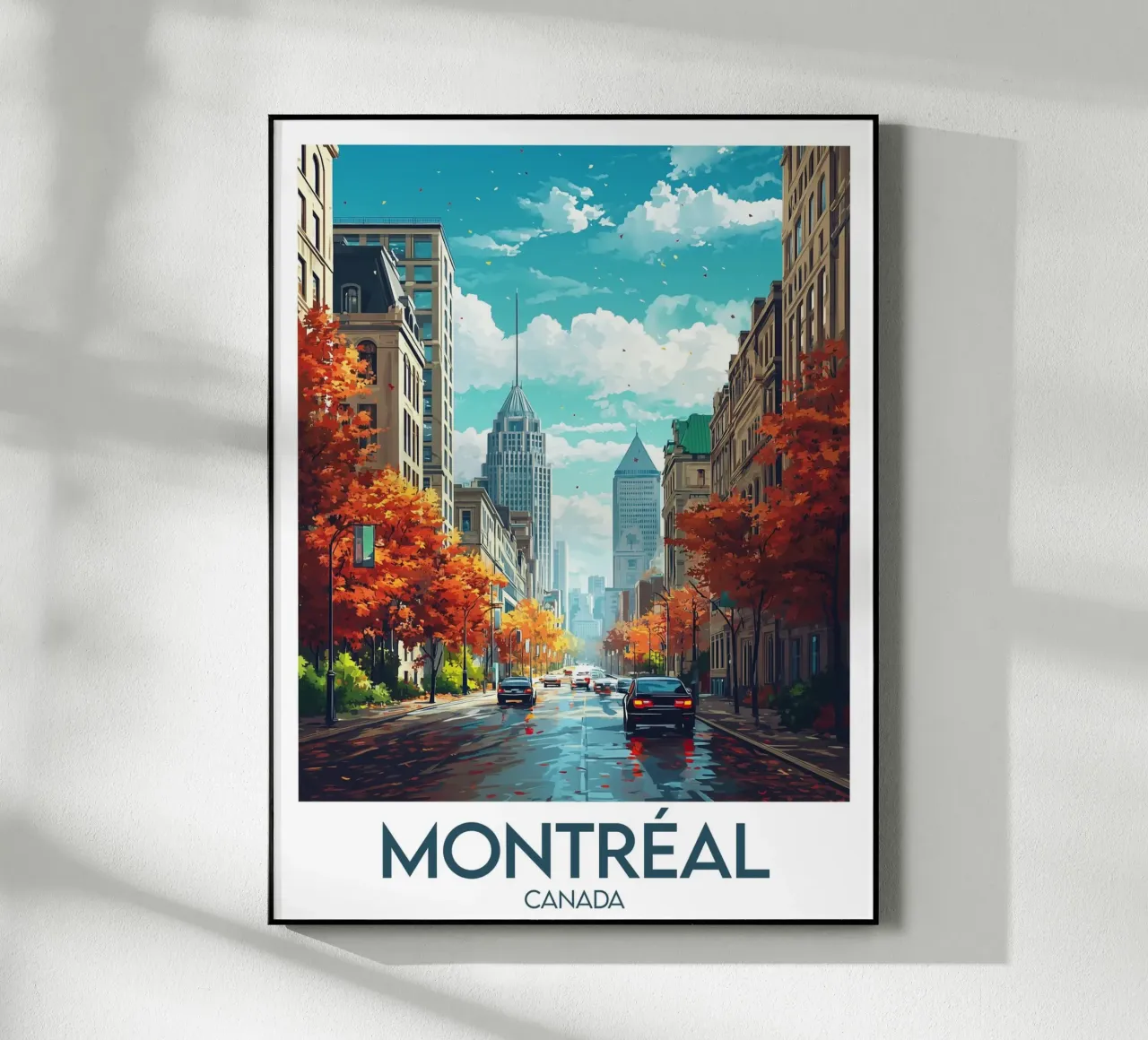 Manifesto di Montreal plexiglass da Frame the World